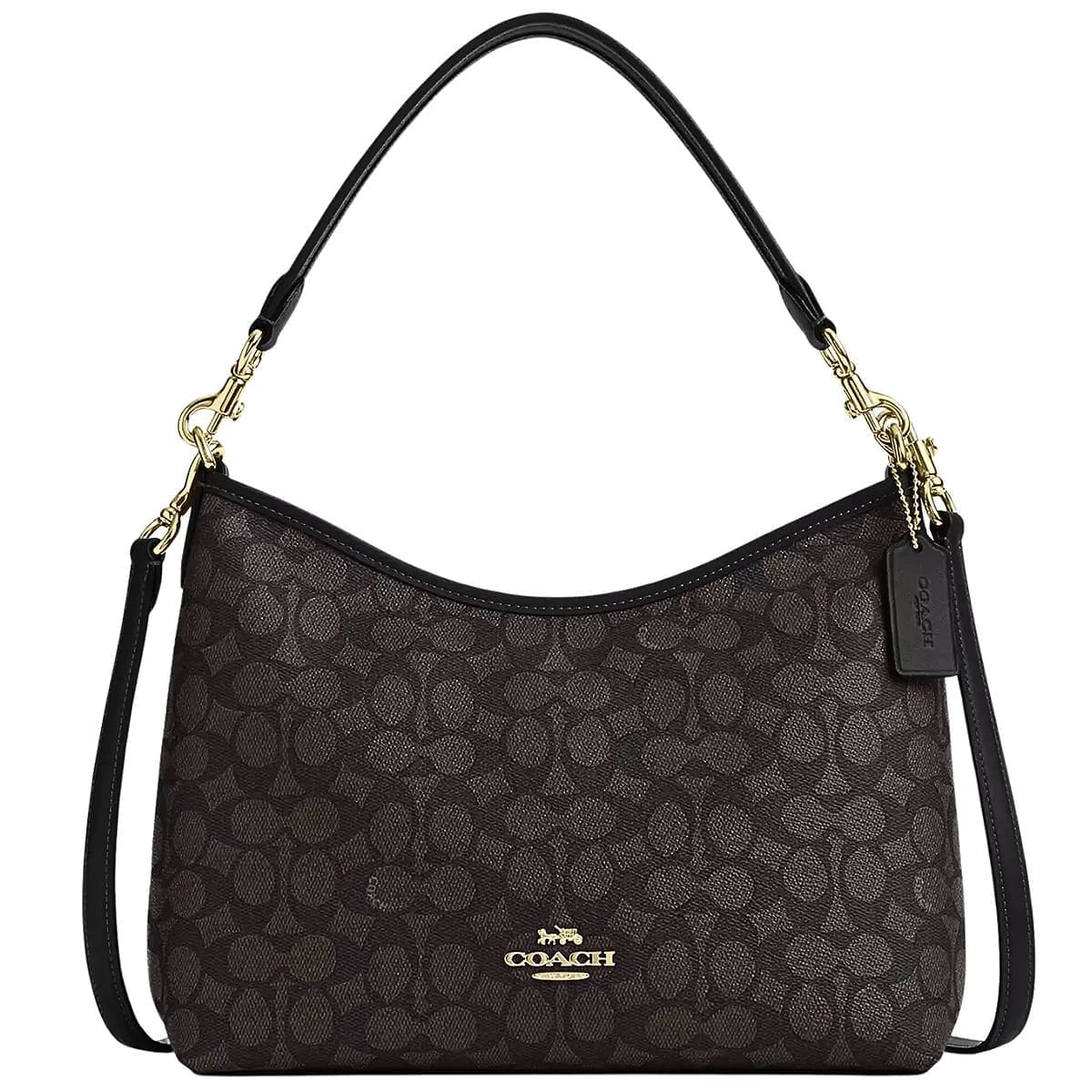 COACH Gold – Walnut – Black Women Shoulder Bag cv975 imxaq | Watches Prime COACH Gold – Walnut – Black Women Shoulder Bag cv975 imxaq | Watches Prime