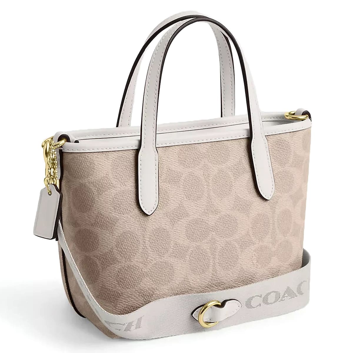 COACH Sand – Chalk Women shoulder bag Mini Tote Bag CW032-IMXDM | Watches Prime COACH Sand – Chalk Women shoulder bag Mini Tote Bag CW032-IMXDM | Watches Prime