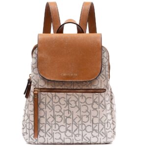 CALVIN KLEIN Brown – Khaki – White Women Shoulder Bag | Watches Prime