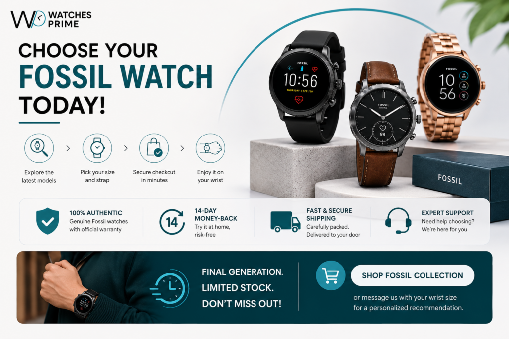Fossil Smart Watch Review – Features, Battery Life, And Real Value In 2026 | Watches Prime Fossil Smart Watch Review – Features, Battery Life, And Real Value In 2026 | Watches Prime