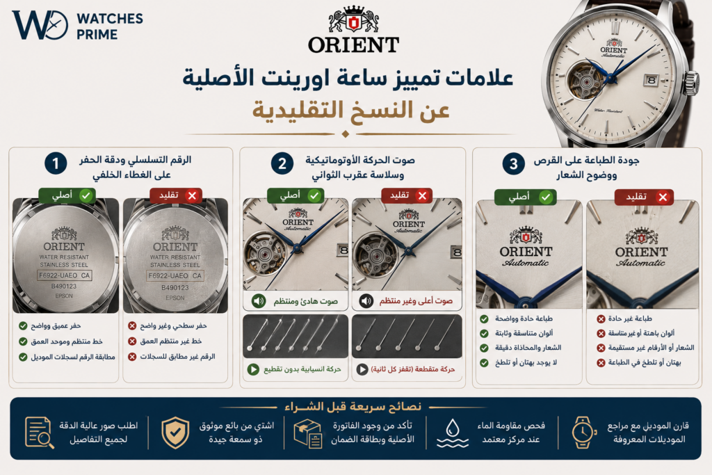 ساعات اورينت تحف: دليلك للجنزير، السلسلة، والموديلات النادرة ساعات اورينت تحف: دليلك للجنزير، السلسلة، والموديلات النادرة