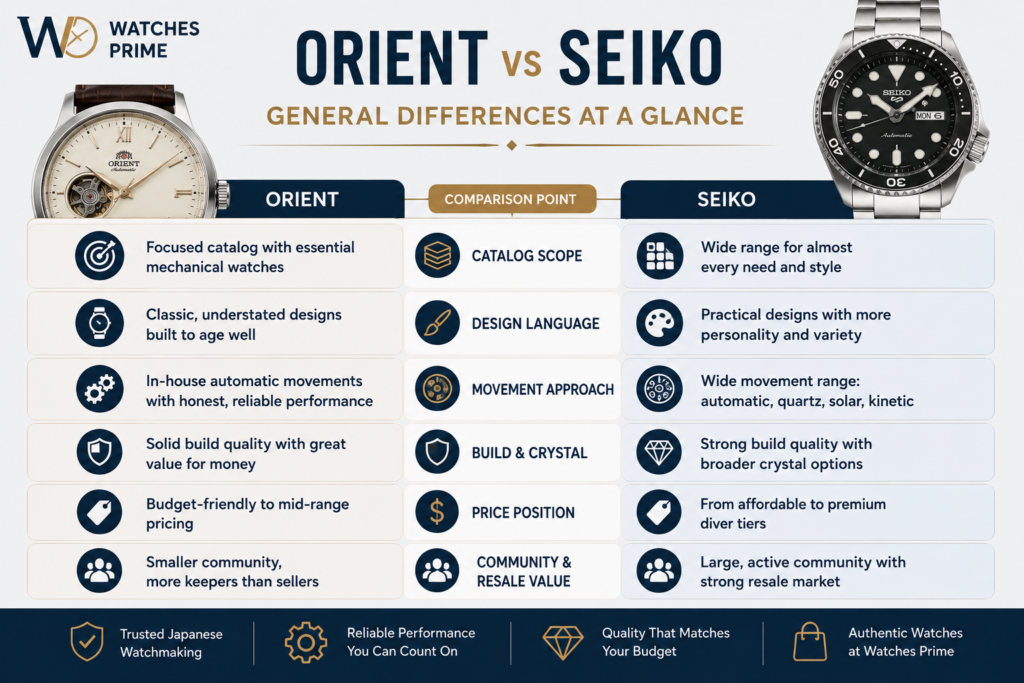 A Complete Comparison of Two Japanese Watch Legends A Complete Comparison of Two Japanese Watch Legends