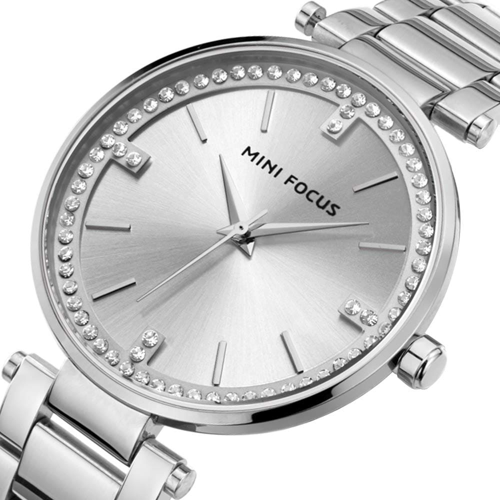 Mini Focus Women's Silver Watch MF0031L-03 | Watches Prime Mini Focus Women's Silver Watch MF0031L-03 | Watches Prime