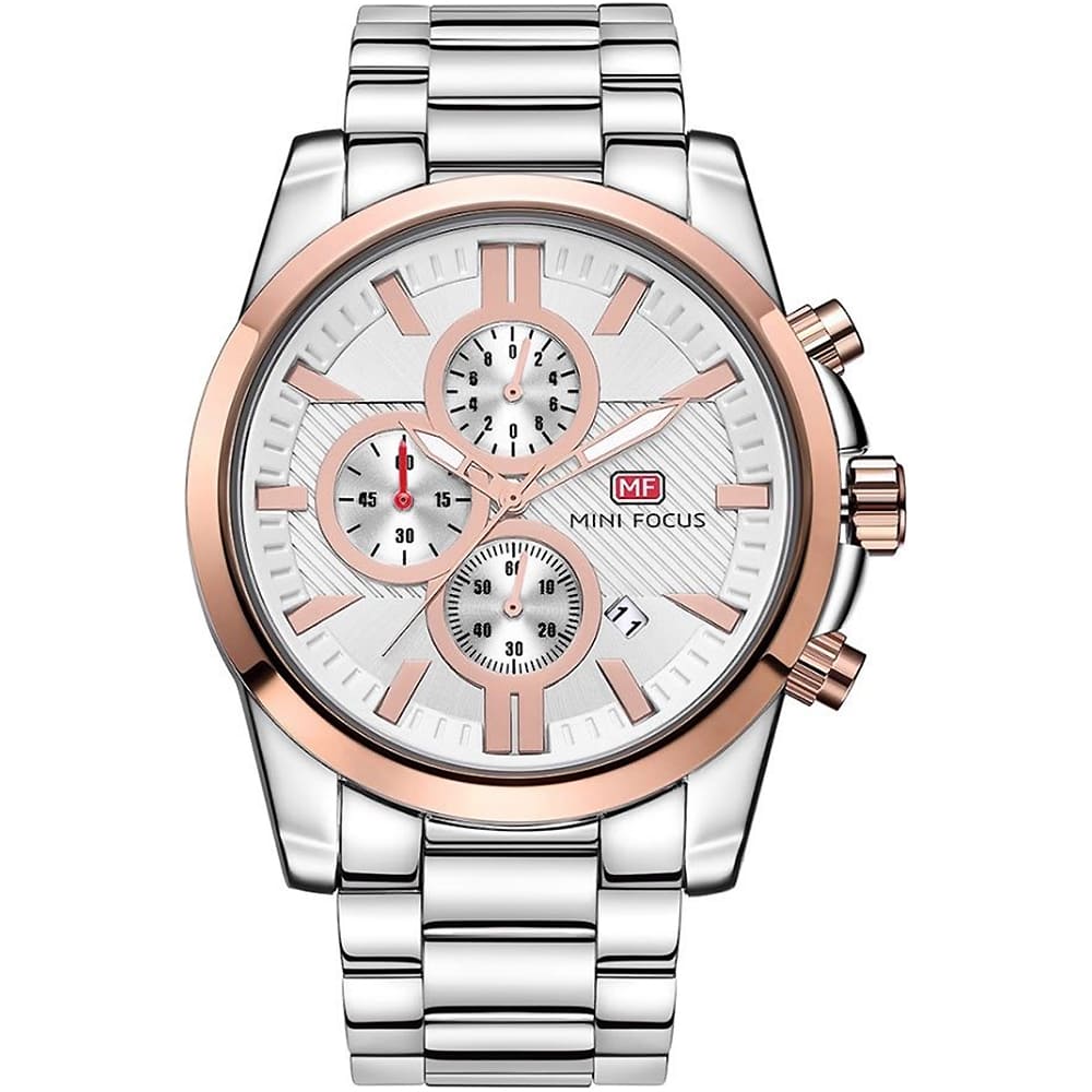 Mini Focus Men's Chronograph Watch MF0134G-02 | Watches Prime Mini Focus Men's Chronograph Watch MF0134G-02 | Watches Prime