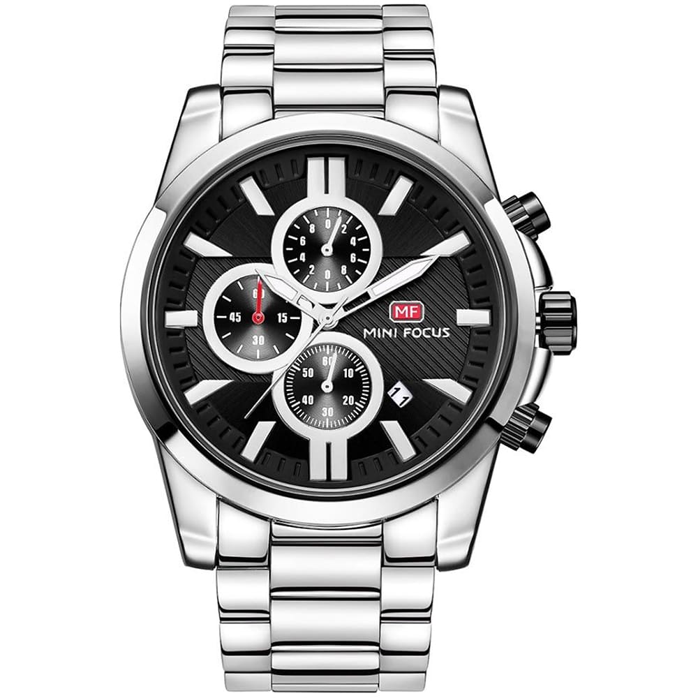 Mini Focus Men's Chronograph Watch MF0134G-03 | Watches Prime Mini Focus Men's Chronograph Watch MF0134G-03 | Watches Prime