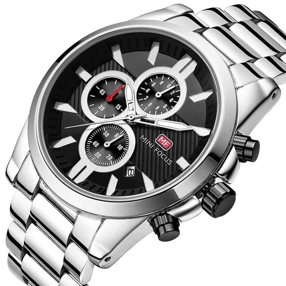 Mini Focus Men's Chronograph Watch MF0134G-03 | Watches Prime Mini Focus Men's Chronograph Watch MF0134G-03 | Watches Prime