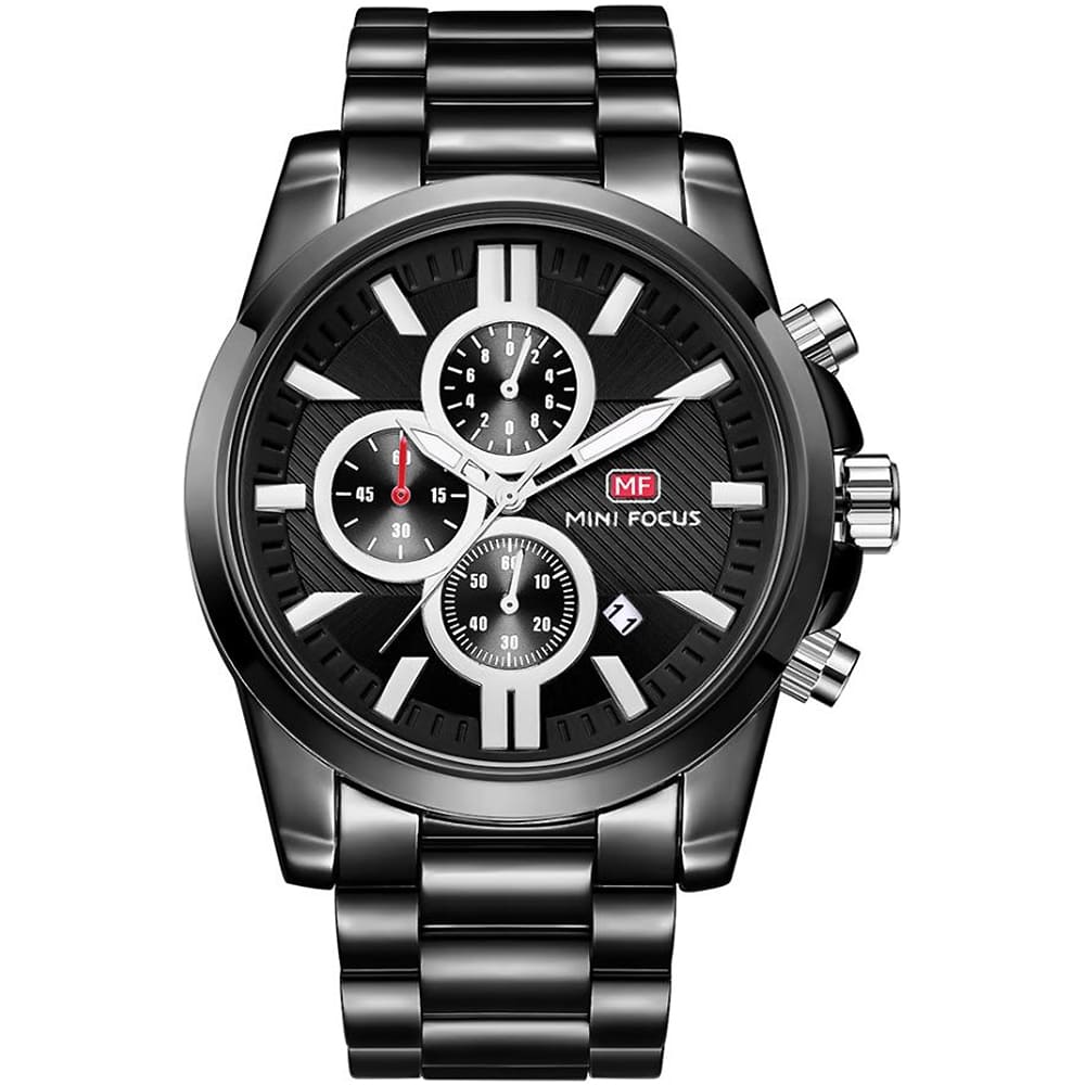 Mini Focus Men's Chronograph Watch MF0134G-04 | Watches Prime Mini Focus Men's Chronograph Watch MF0134G-04 | Watches Prime