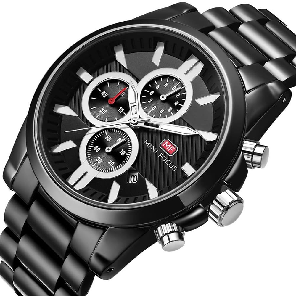 Mini Focus Men's Chronograph Watch MF0134G-04 | Watches Prime Mini Focus Men's Chronograph Watch MF0134G-04 | Watches Prime