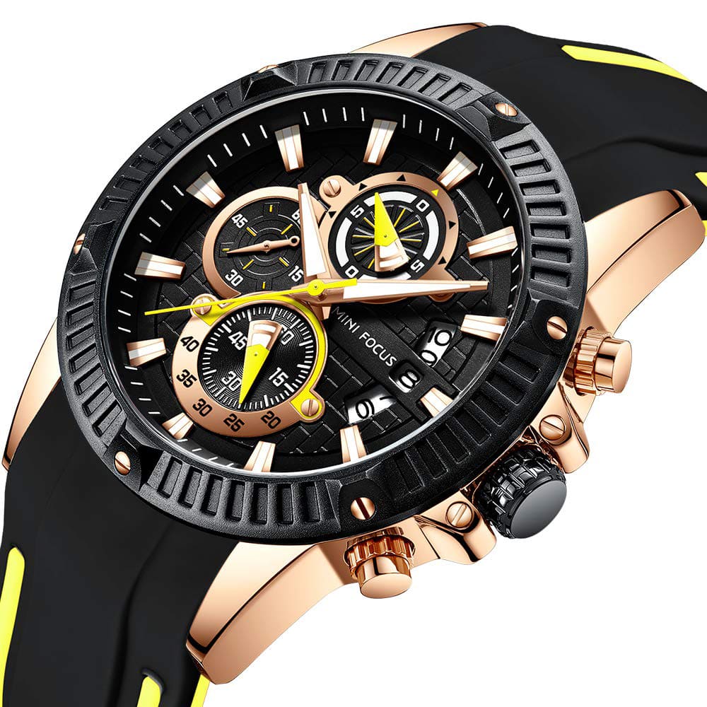Mini Focus Men's Chronograph Watch MF0244G-02 | Watches Prime Mini Focus Men's Chronograph Watch MF0244G-02 | Watches Prime