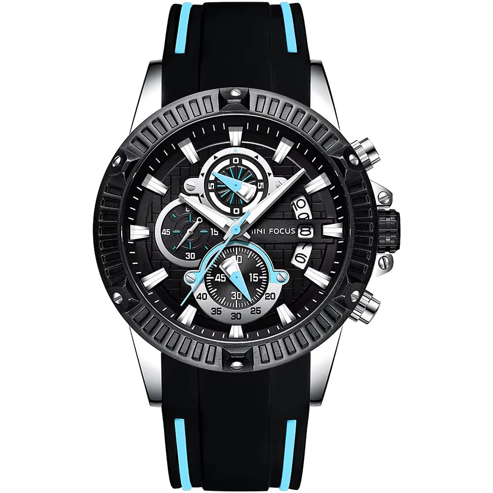 Mini Focus Men's Chronograph Watch MF0244G-03 | Watches Prime Mini Focus Men's Chronograph Watch MF0244G-03 | Watches Prime