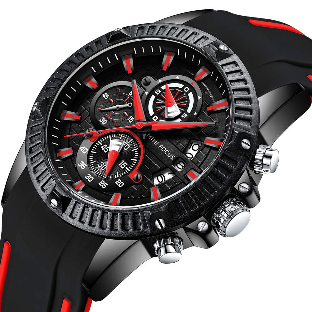 Mini Focus Men's Chronograph Watch MF0244G-04 | Watches Prime Mini Focus Men's Chronograph Watch MF0244G-04 | Watches Prime