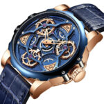Mini Focus Men's Skeleton Watch MF0249G-04 | Watches Prime Mini Focus Men's Skeleton Watch MF0249G-04 | Watches Prime