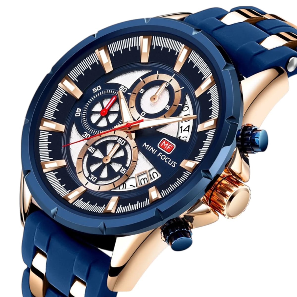 Mini Focus Men's Blue Watch MF0273G-02 | Watches Prime Mini Focus Men's Blue Watch MF0273G-02 | Watches Prime