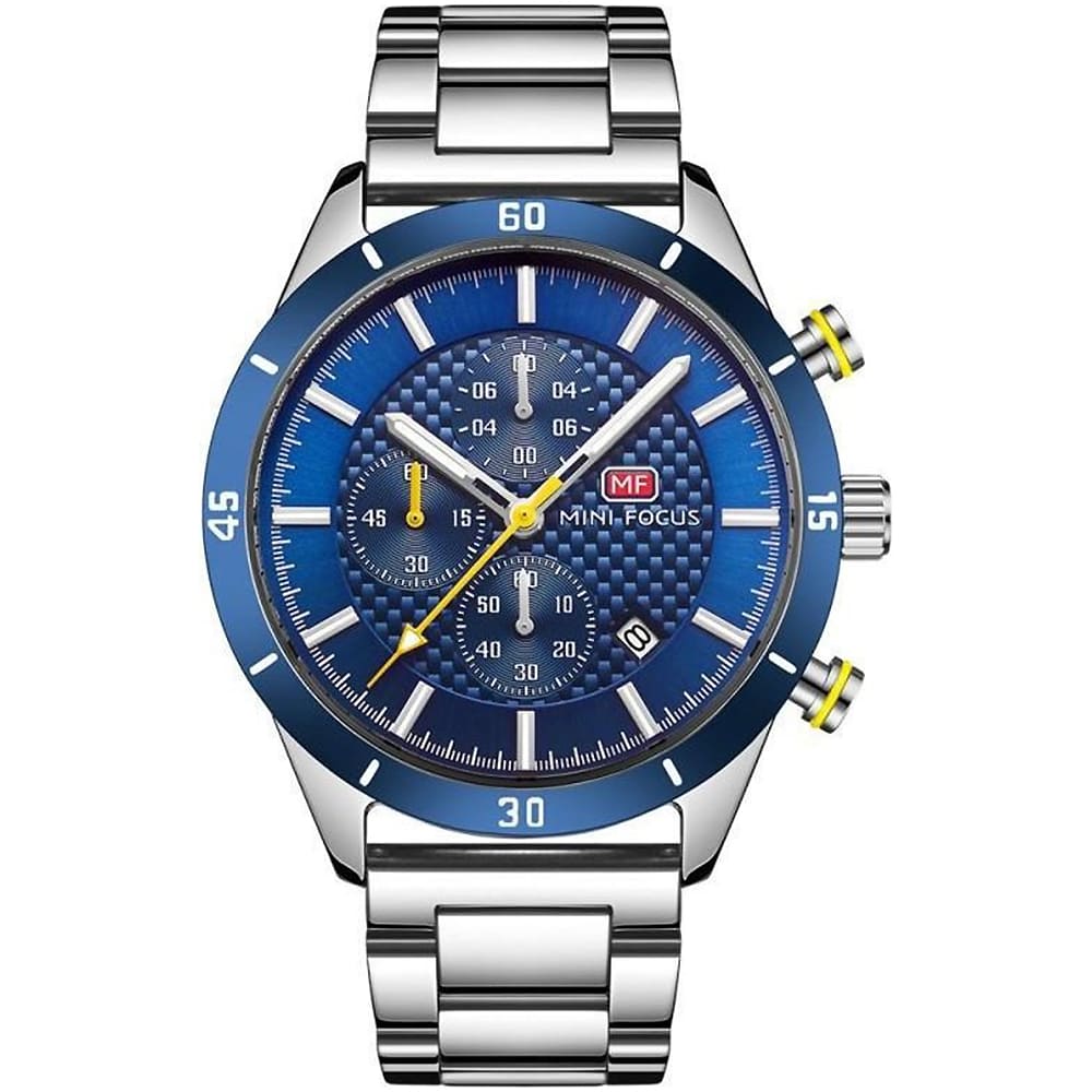 Mini Focus Men's Blue Dial Watch MF0283G-03 | Watches Prime Mini Focus Men's Blue Dial Watch MF0283G-03 | Watches Prime