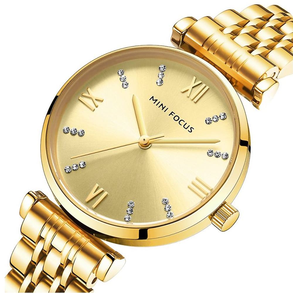 Mini Focus Women's Gold Watch MF0335L-02 | Watches Prime Mini Focus Women's Gold Watch MF0335L-02 | Watches Prime