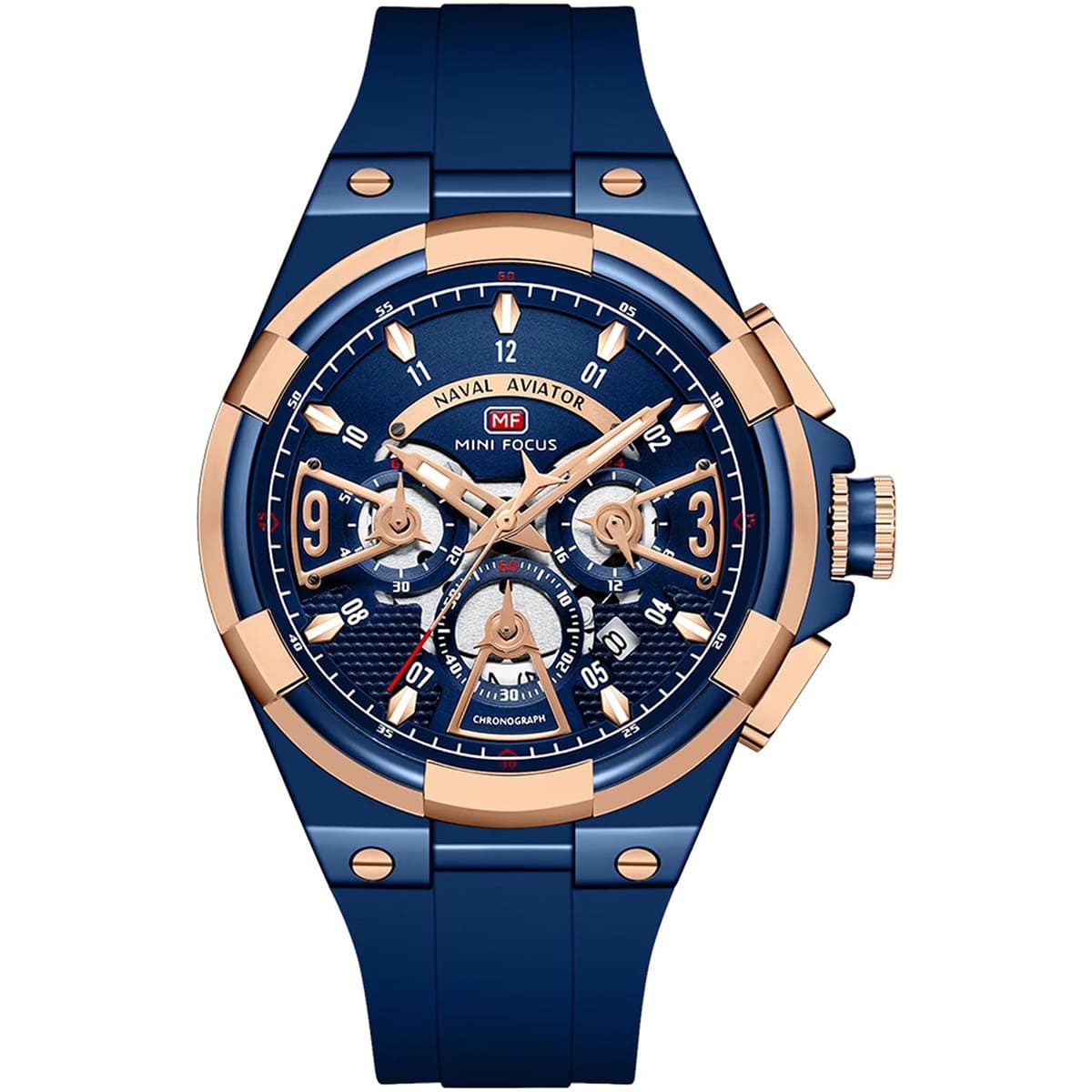 Mini Focus Men's Chrono Watch MF0402G-03 | Watches Prime Mini Focus Men's Chrono Watch MF0402G-03 | Watches Prime