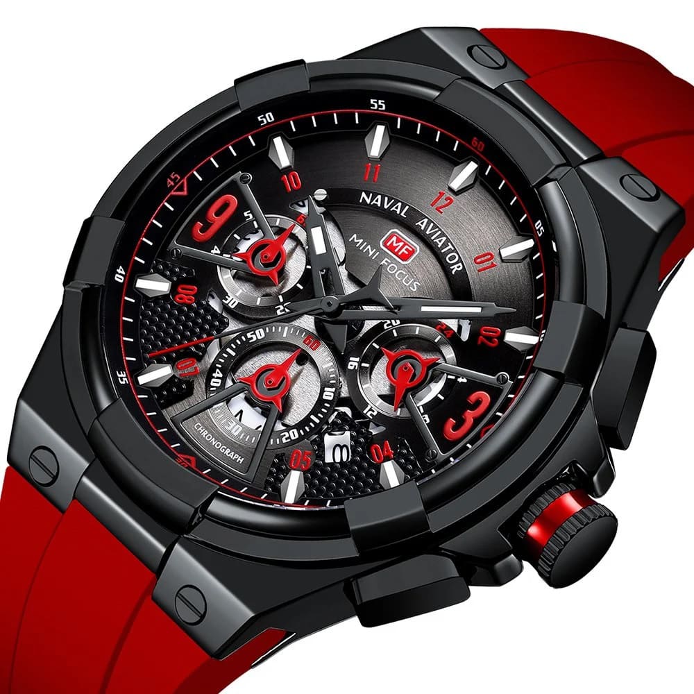 Mini Focus Men's Red Watch MF0402G-04 | Watches Prime Mini Focus Men's Red Watch MF0402G-04 | Watches Prime