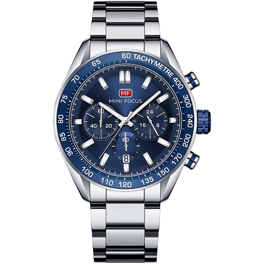 Mini Focus Men's Chrono Watch MF0403G-01 | Watches Prime Mini Focus Men's Chrono Watch MF0403G-01 | Watches Prime