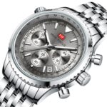 Mini Focus Men's Silver Watch MF0463G-01 | Watches Prime Mini Focus Men's Silver Watch MF0463G-01 | Watches Prime