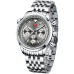 Mini Focus Men's Silver Watch MF0463G-01 | Watches Prime Mini Focus Men's Silver Watch MF0463G-01 | Watches Prime