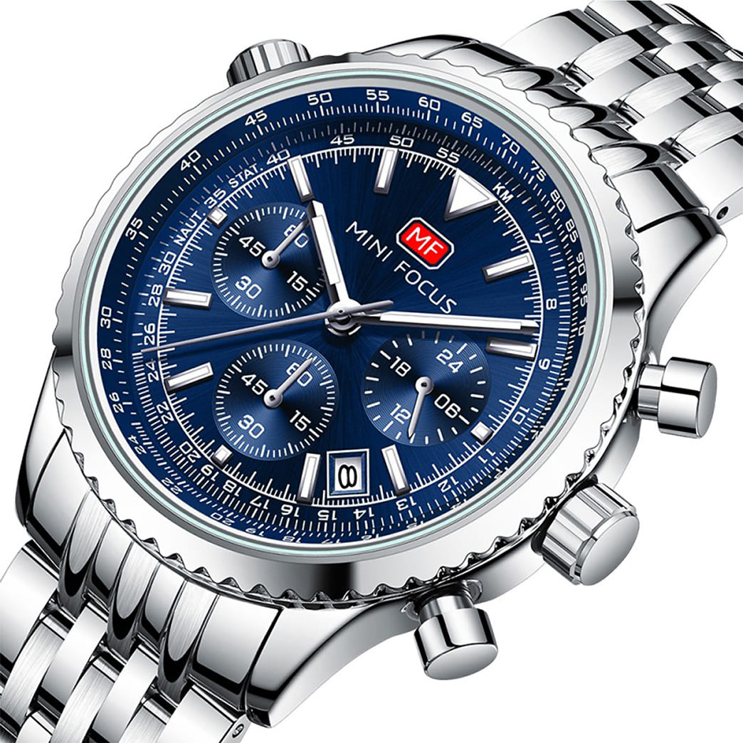 Mini Focus Men's Chronograph Watch MF0463G | Watches Prime Mini Focus Men's Chronograph Watch MF0463G | Watches Prime