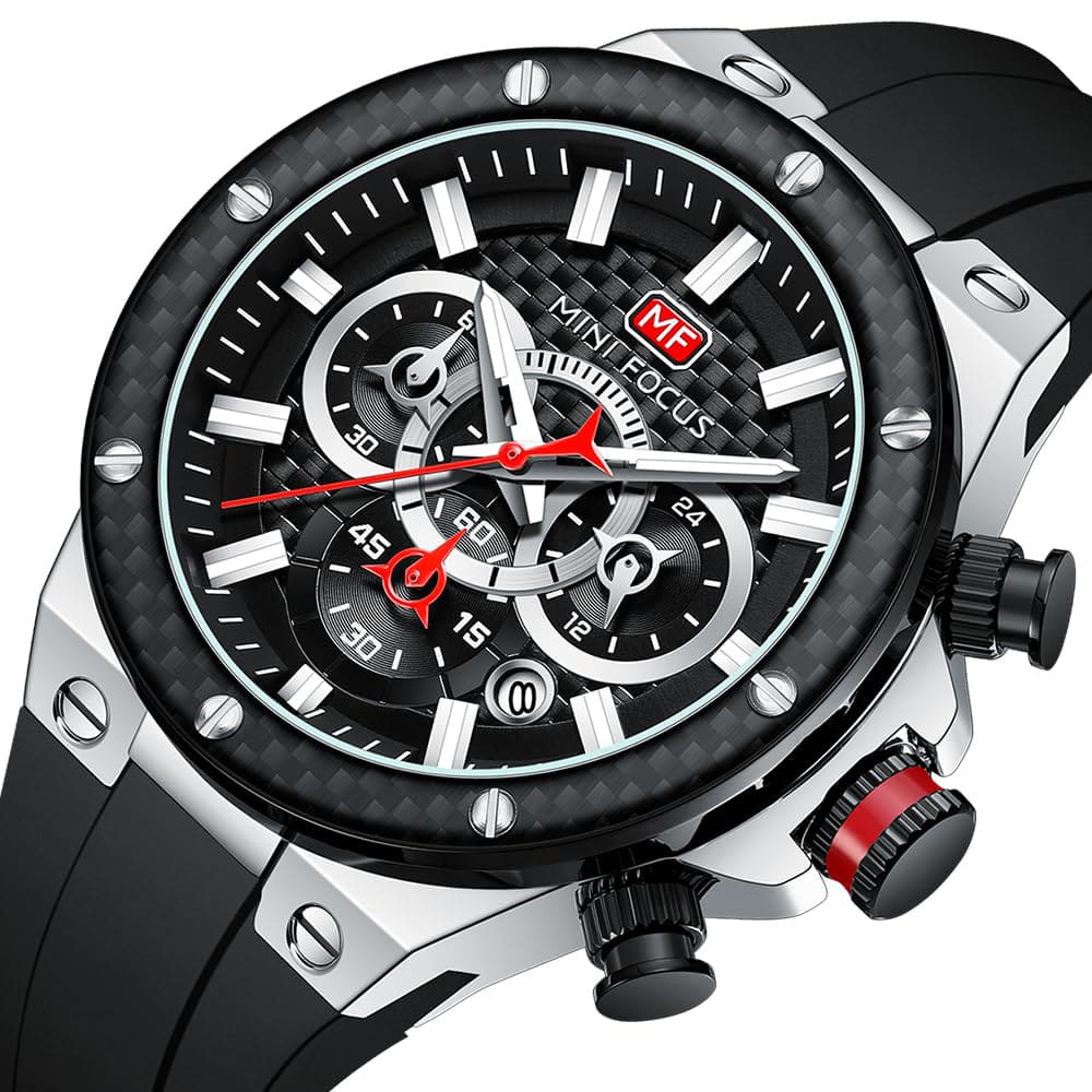 Mini Focus Men's Chrono Watch MF0468G-01 | Watches Prime Mini Focus Men's Chrono Watch MF0468G-01 | Watches Prime