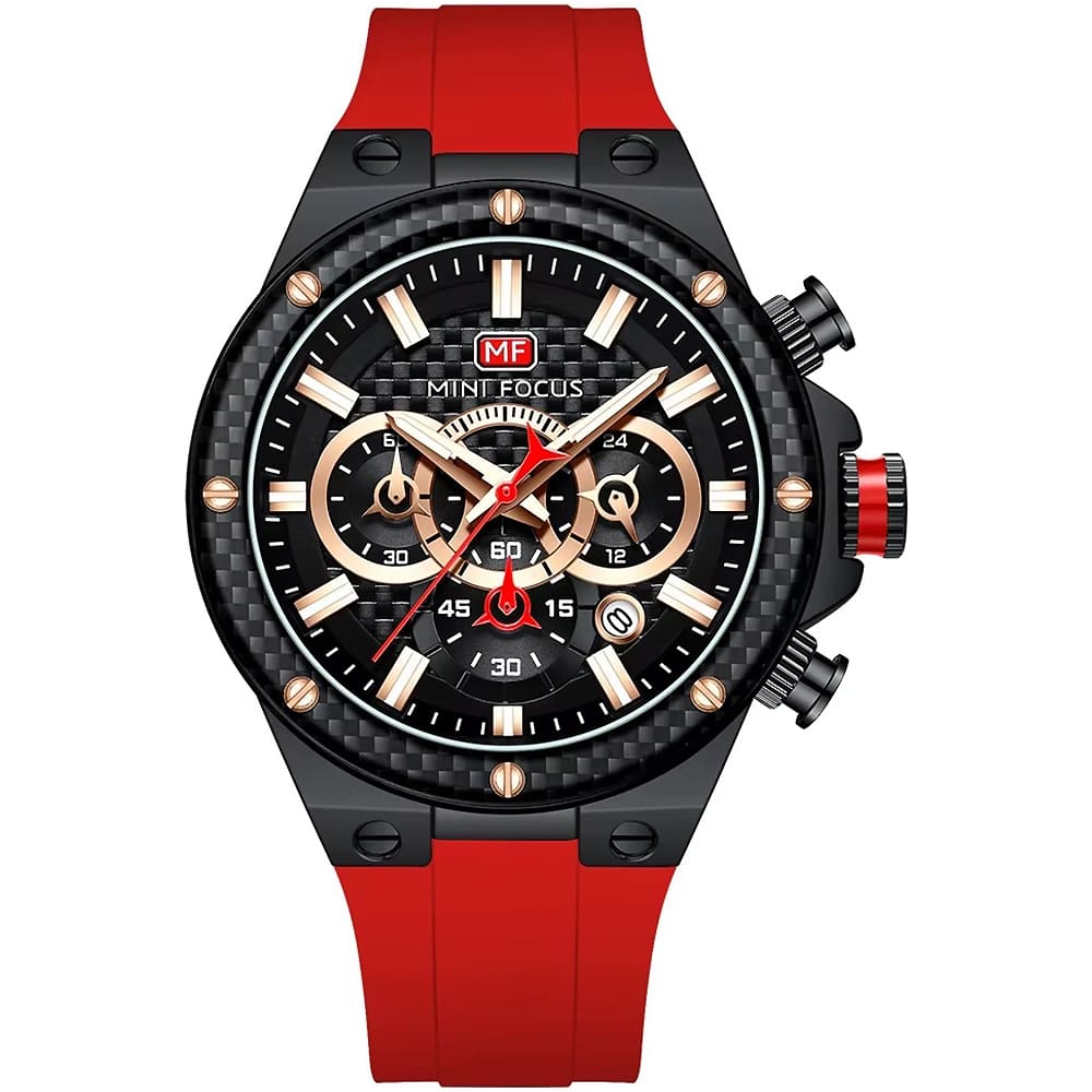Mini Focus Men's Chrono Watch MF0468G-03 | Watches Prime Mini Focus Men's Chrono Watch MF0468G-03 | Watches Prime