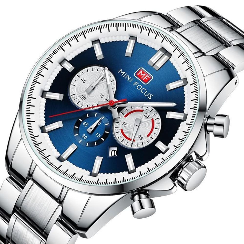Mini Focus Men's Blue Watch MF0469G-01 | Watches Prime Mini Focus Men's Blue Watch MF0469G-01 | Watches Prime