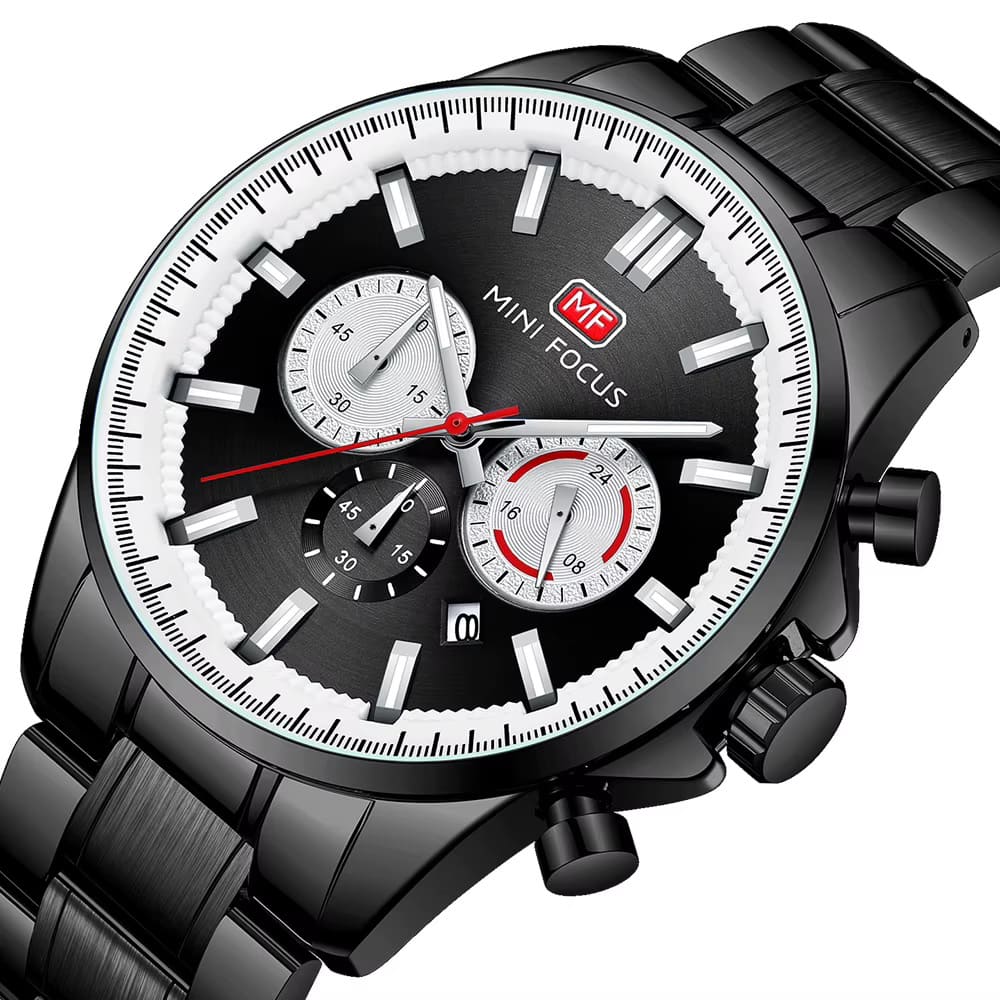 Mini Focus Men's Chronograph Watch MF0469G-06 | Watches Prime Mini Focus Men's Chronograph Watch MF0469G-06 | Watches Prime