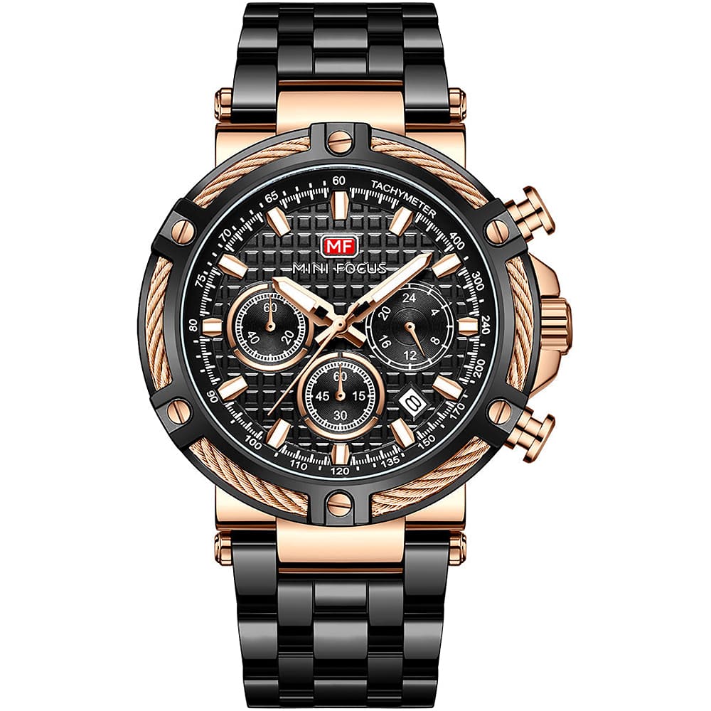 Mini Focus Men's Chronograph MF0470G-03 | Watches Prime Mini Focus Men's Chronograph MF0470G-03 | Watches Prime