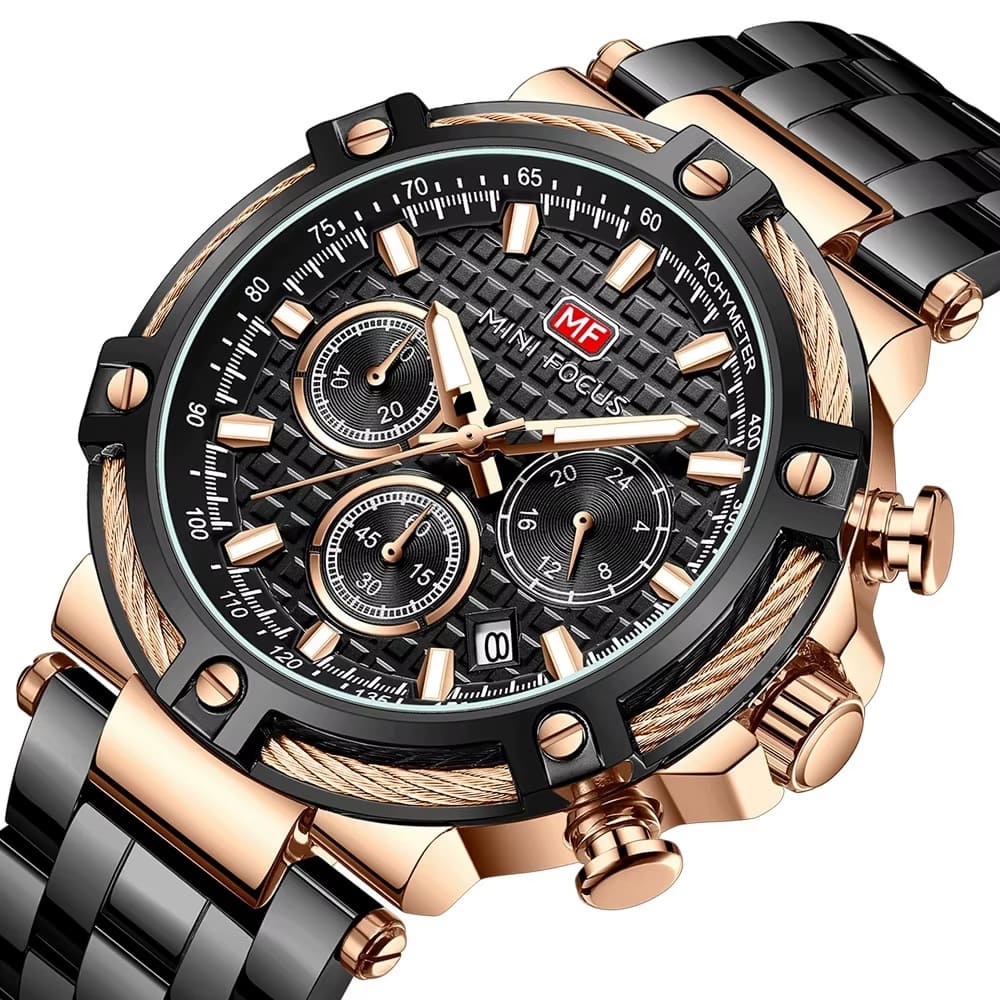 Mini Focus Men's Chronograph MF0470G-03 | Watches Prime Mini Focus Men's Chronograph MF0470G-03 | Watches Prime
