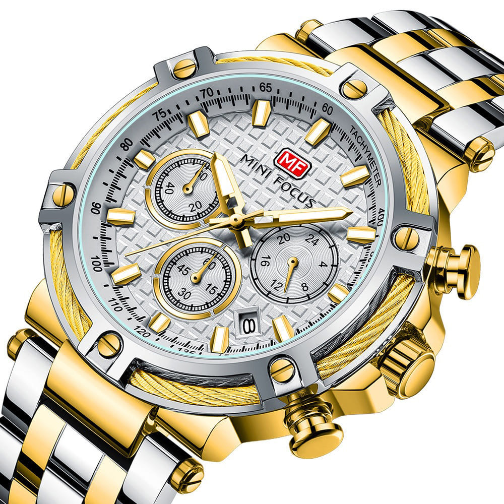 Mini Focus Men's Chronograph MF0470G-04 | Watches Prime Mini Focus Men's Chronograph MF0470G-04 | Watches Prime