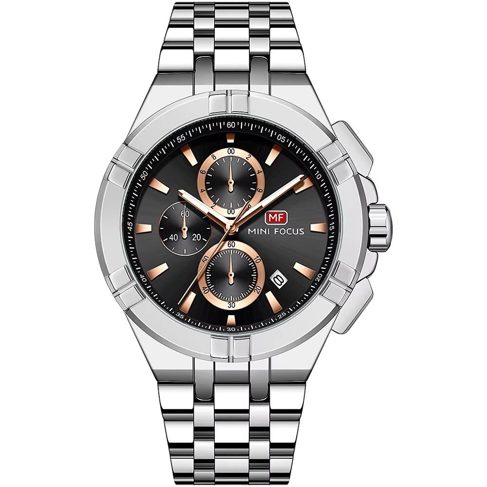 Mini Focus Men's Chrono Watch MF0471G-01 | Watches Prime Mini Focus Men's Chrono Watch MF0471G-01 | Watches Prime