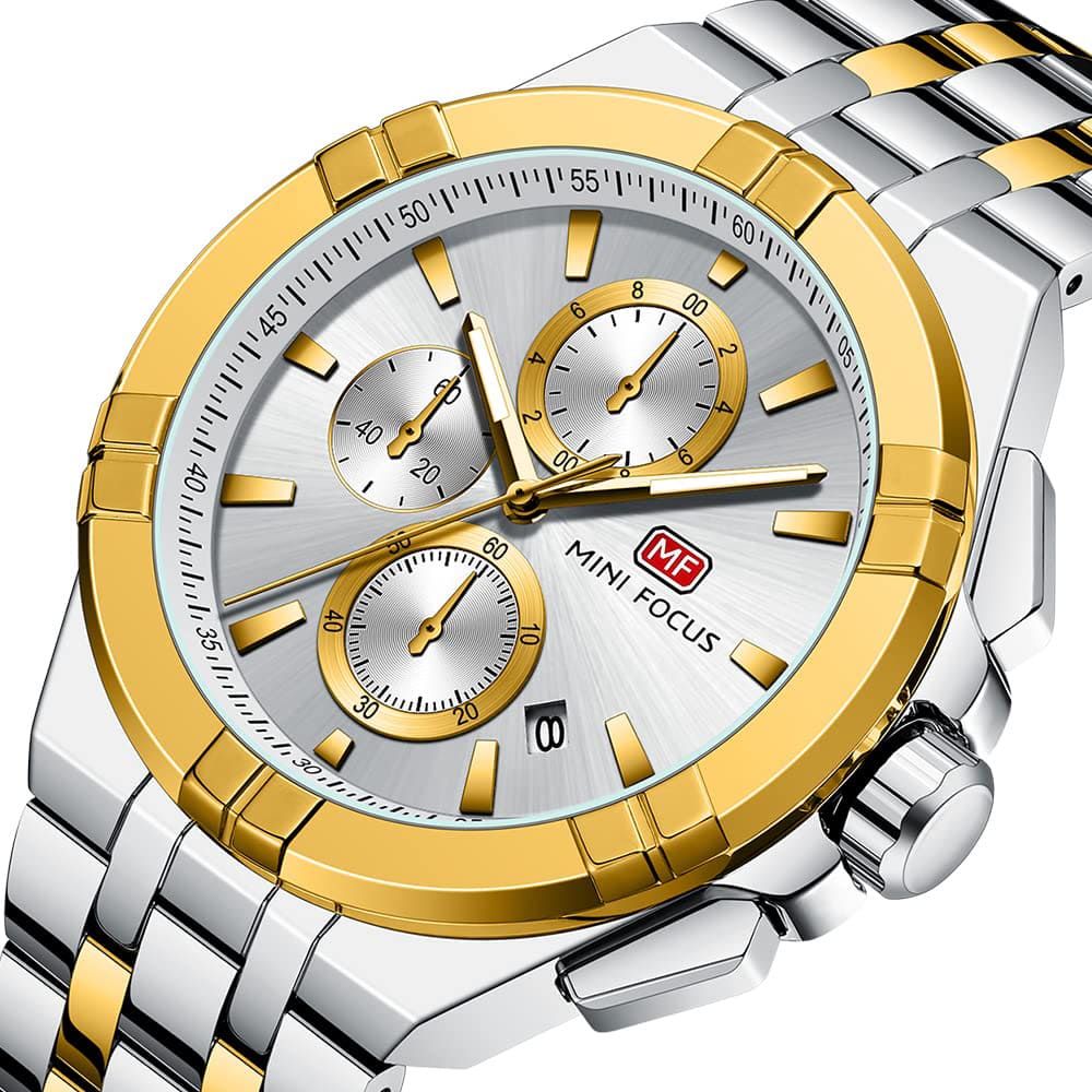 Mini Focus Men's Chronograph MF0471G-02 | Watches Prime Mini Focus Men's Chronograph MF0471G-02 | Watches Prime