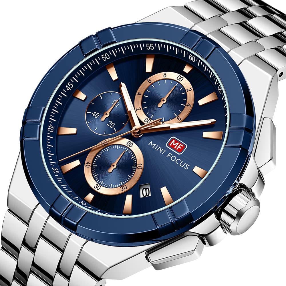Mini Focus Men's Blue Watch MF0471G-03 | Watches Prime Mini Focus Men's Blue Watch MF0471G-03 | Watches Prime
