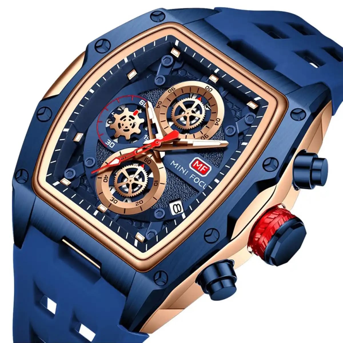 Mini Focus Men's Chrono Watch MF0473G-02 | Watches Prime Mini Focus Men's Chrono Watch MF0473G-02 | Watches Prime