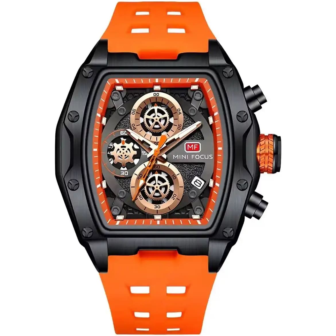 Mini Focus Men's Chrono Watch MF0473G-03 | Watches Prime Mini Focus Men's Chrono Watch MF0473G-03 | Watches Prime