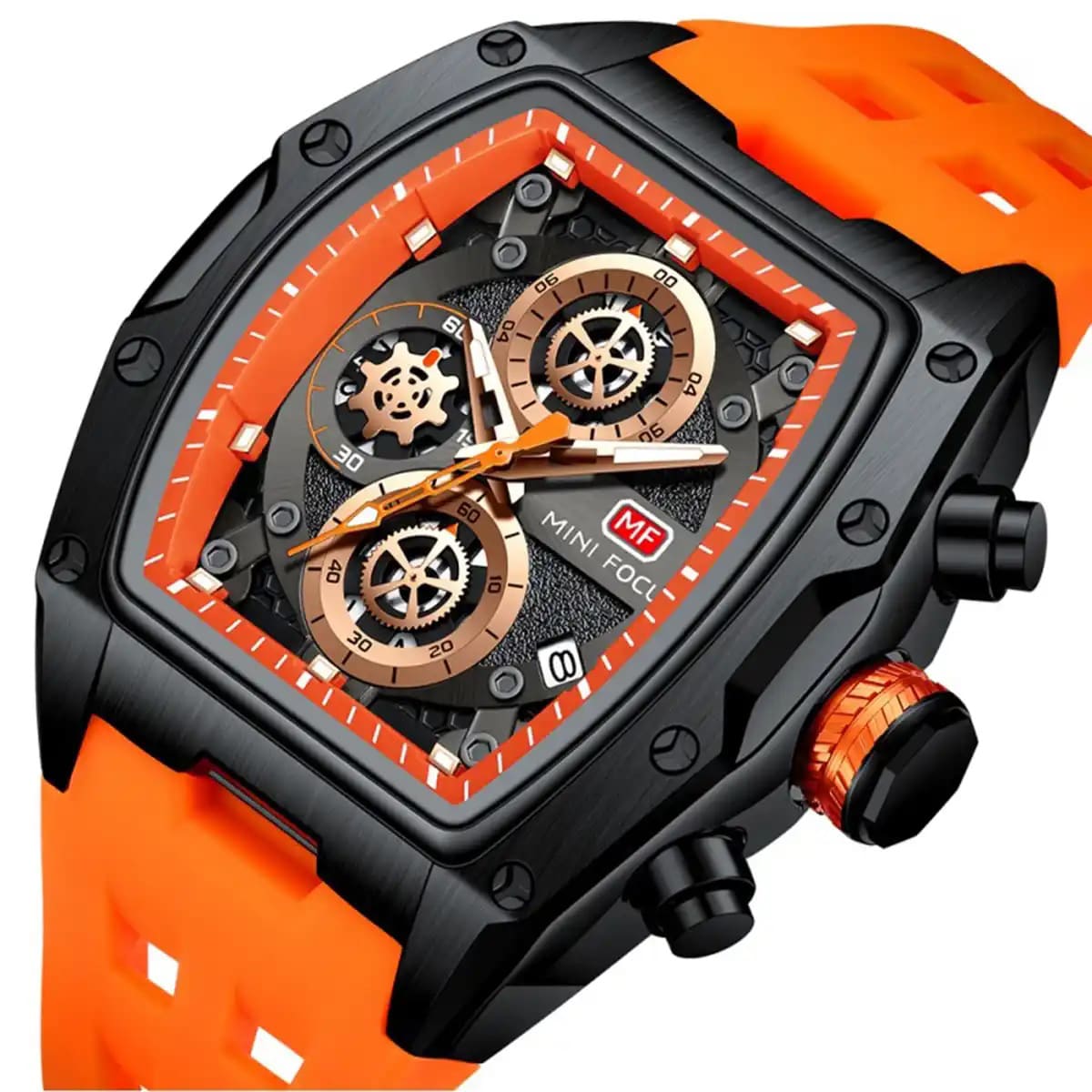 Mini Focus Men's Chrono Watch MF0473G-03 | Watches Prime Mini Focus Men's Chrono Watch MF0473G-03 | Watches Prime