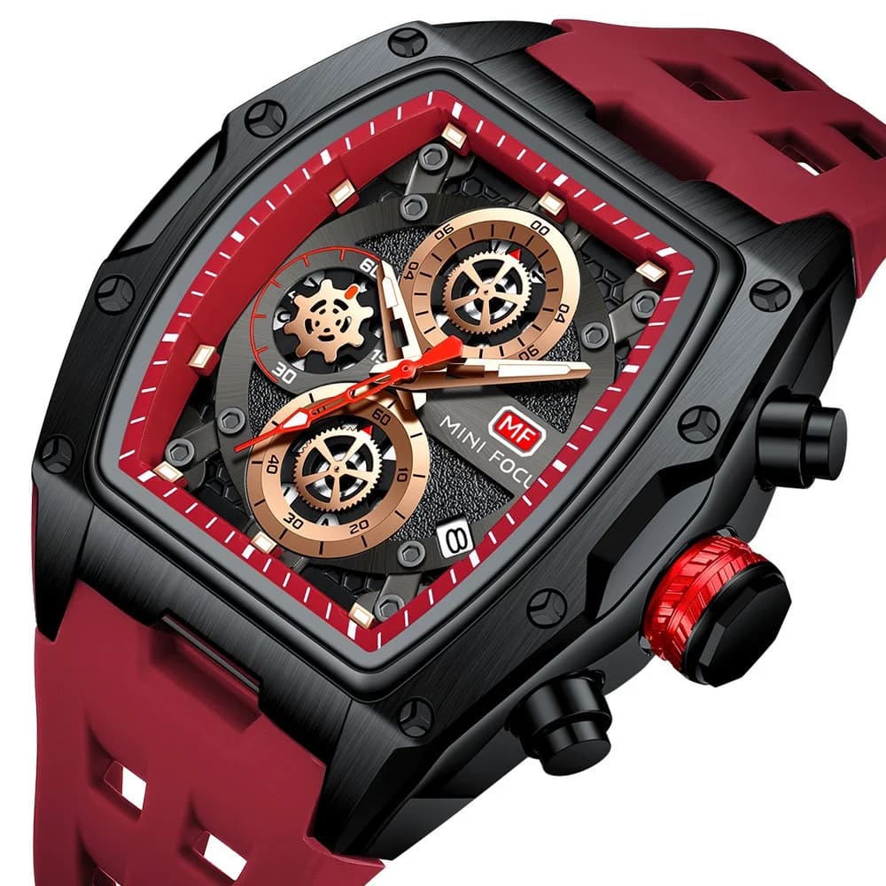 Mini Focus Men's Chrono Watch MF0473G-04 | Watches Prime Mini Focus Men's Chrono Watch MF0473G-04 | Watches Prime