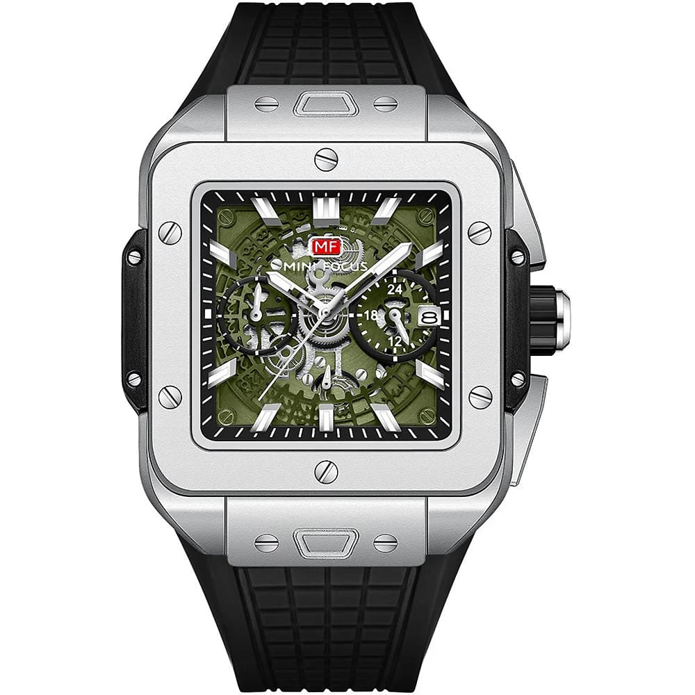 Mini Focus Men's Square Watch MF0475G-01 | Watches Prime Mini Focus Men's Square Watch MF0475G-01 | Watches Prime