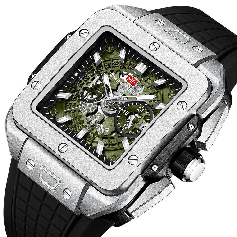 Mini Focus Men's Square Watch MF0475G-01 | Watches Prime Mini Focus Men's Square Watch MF0475G-01 | Watches Prime