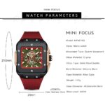 Mini Focus Men's Square Watch MF0475G-06 | Watches Prime