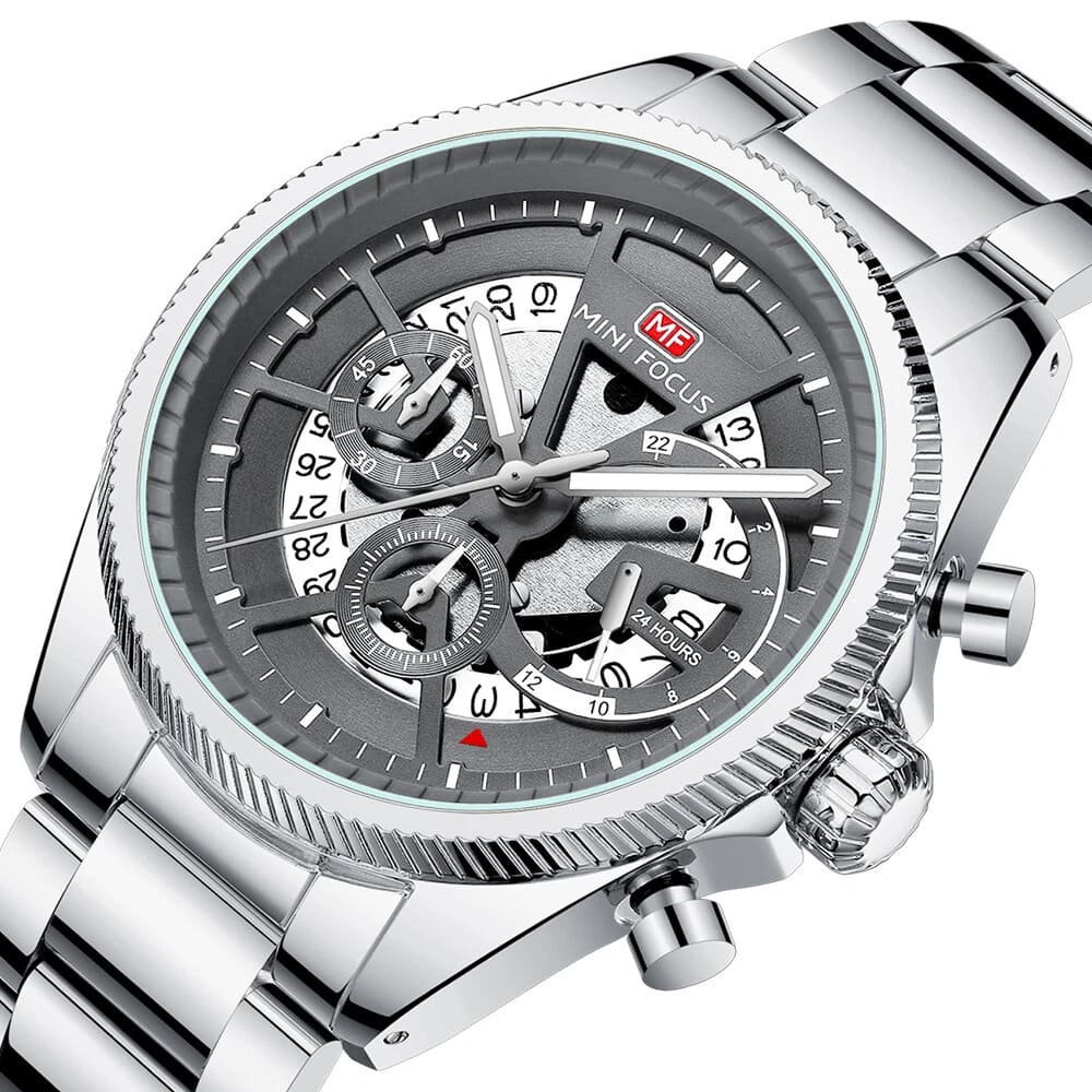 Mini Focus Men's Gray Watch MF0490G-01 | Watches Prime Mini Focus Men's Gray Watch MF0490G-01 | Watches Prime