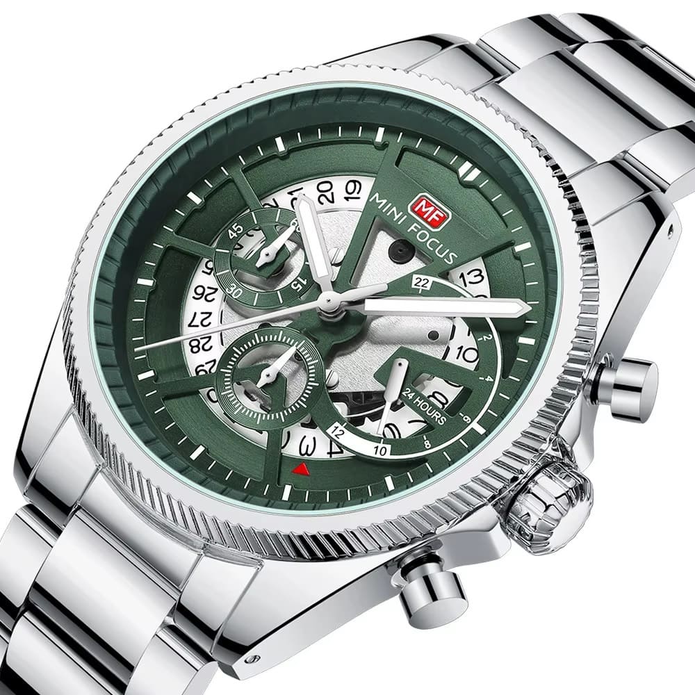 Mini Focus Men's Green Watch MF0490G-02 | Watches Prime Mini Focus Men's Green Watch MF0490G-02 | Watches Prime