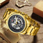 Mini Focus Men's Gold Watch MF0490G-04 | Watches Prime