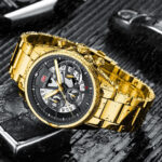 Mini Focus Men's Gold Watch MF0490G-04 | Watches Prime