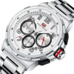 Mini Focus Men's Silver Watch MF0492G-01 | Watches Prime Mini Focus Men's Silver Watch MF0492G-01 | Watches Prime