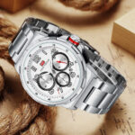 Mini Focus Men's Silver Watch MF0492G-01 | Watches Prime Mini Focus Men's Silver Watch MF0492G-01 | Watches Prime