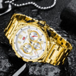 Mini Focus Men's Gold Watch MF0492G-04 | Watches Prime
