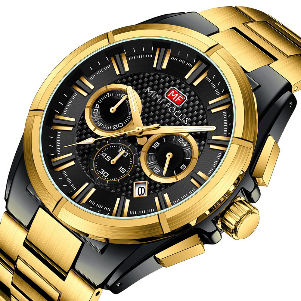 Mini Focus Men's Chrono Watch MF0495G-04 | Watches Prime Mini Focus Men's Chrono Watch MF0495G-04 | Watches Prime